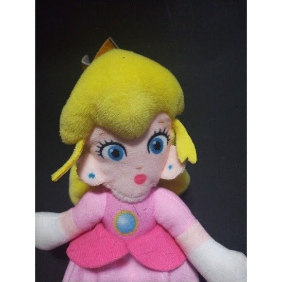 Nintendo Super Mario Princess Peach Stuffed Animal Anime Plush - Picture 2 of 11